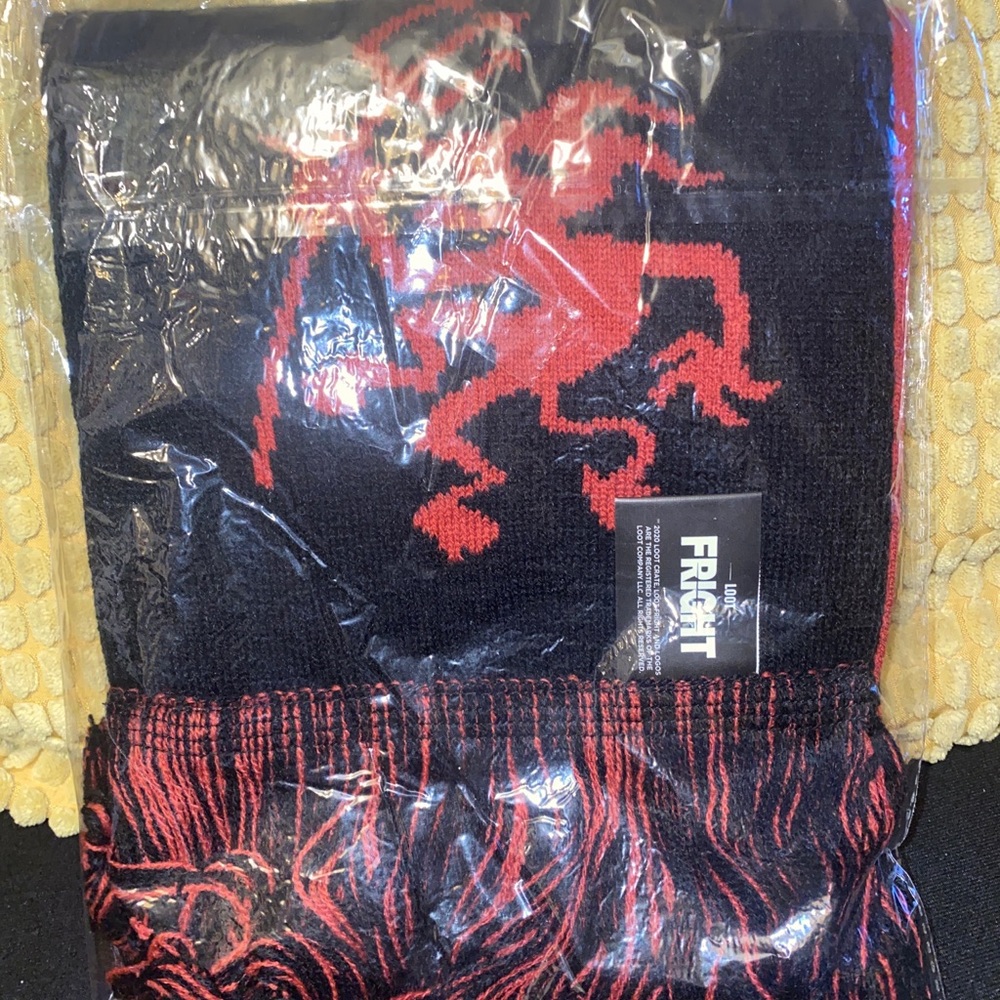 Loot Fright Krampus Scarf Brand New